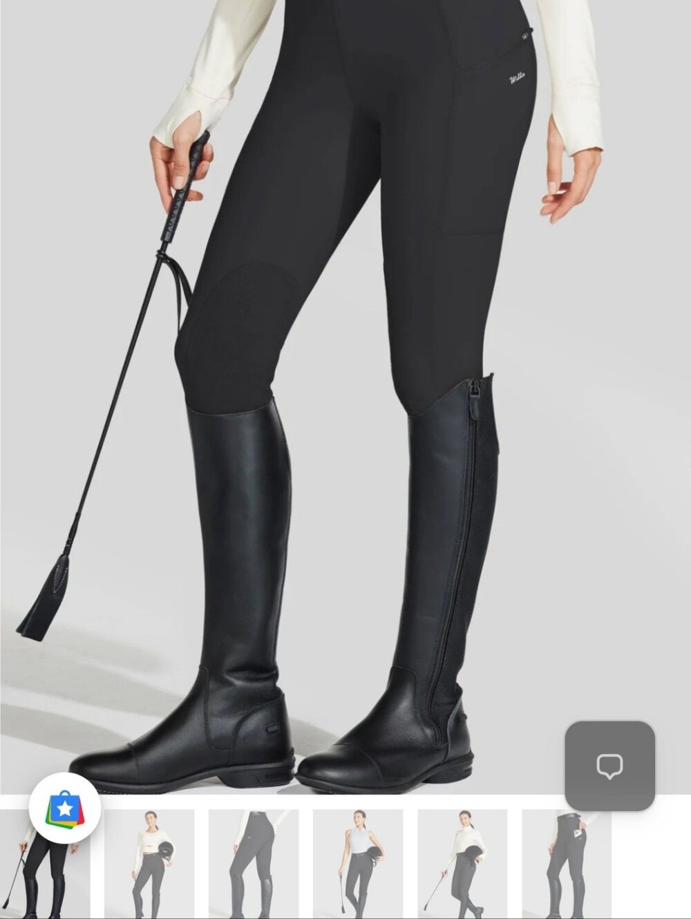 Willet Women's Horse Riding Pants Knee-Patch-NWT